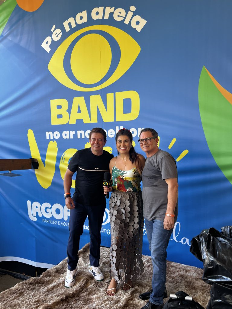 Althair e Alexandre  no Programa da marcela Especial de Verão no Lagoa